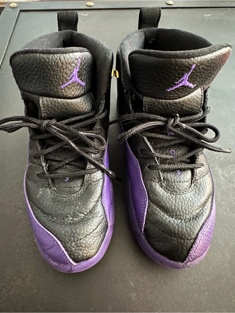 Kids’ Nike Air Jordan Retro | Black & Purple Basketball Sneakers